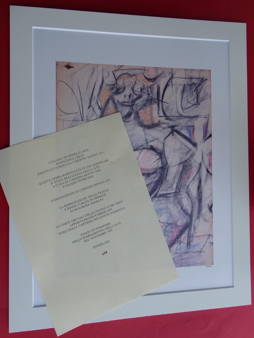 Willem de Kooning - Untitled, 1985+Justification (1 of 6)