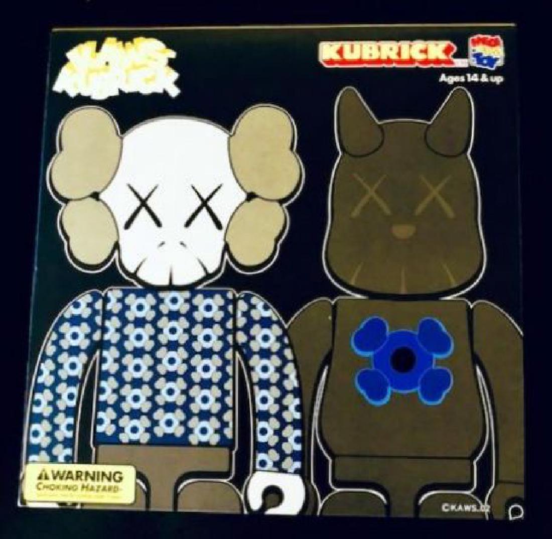Medicom Toy Kaws Kubrick Bus Stop Figure Set 2! (1 of 4)