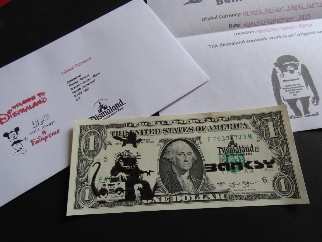 Banksy artwork, 2015 (1 of 3)