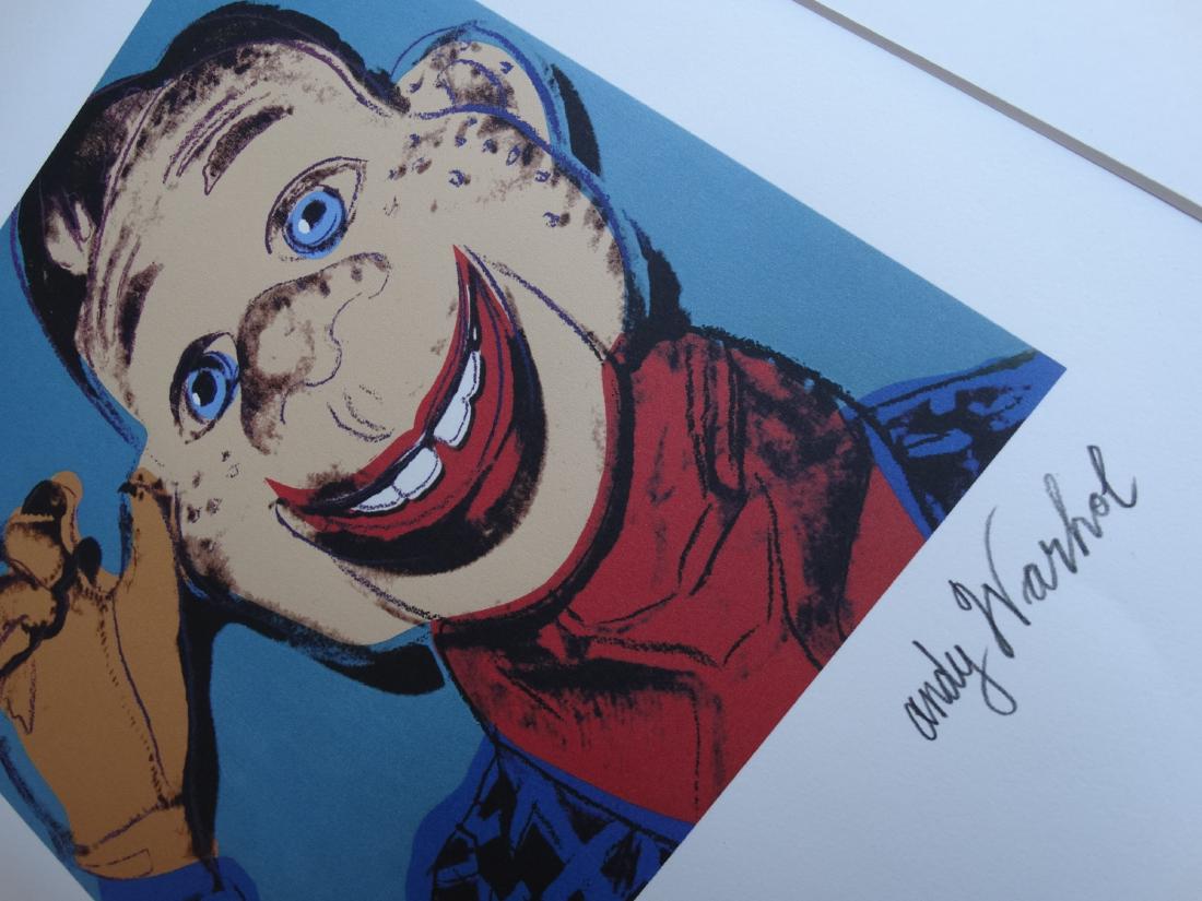 ANDY WARHOL, SIGNED, NUMBERED (1 of 3)