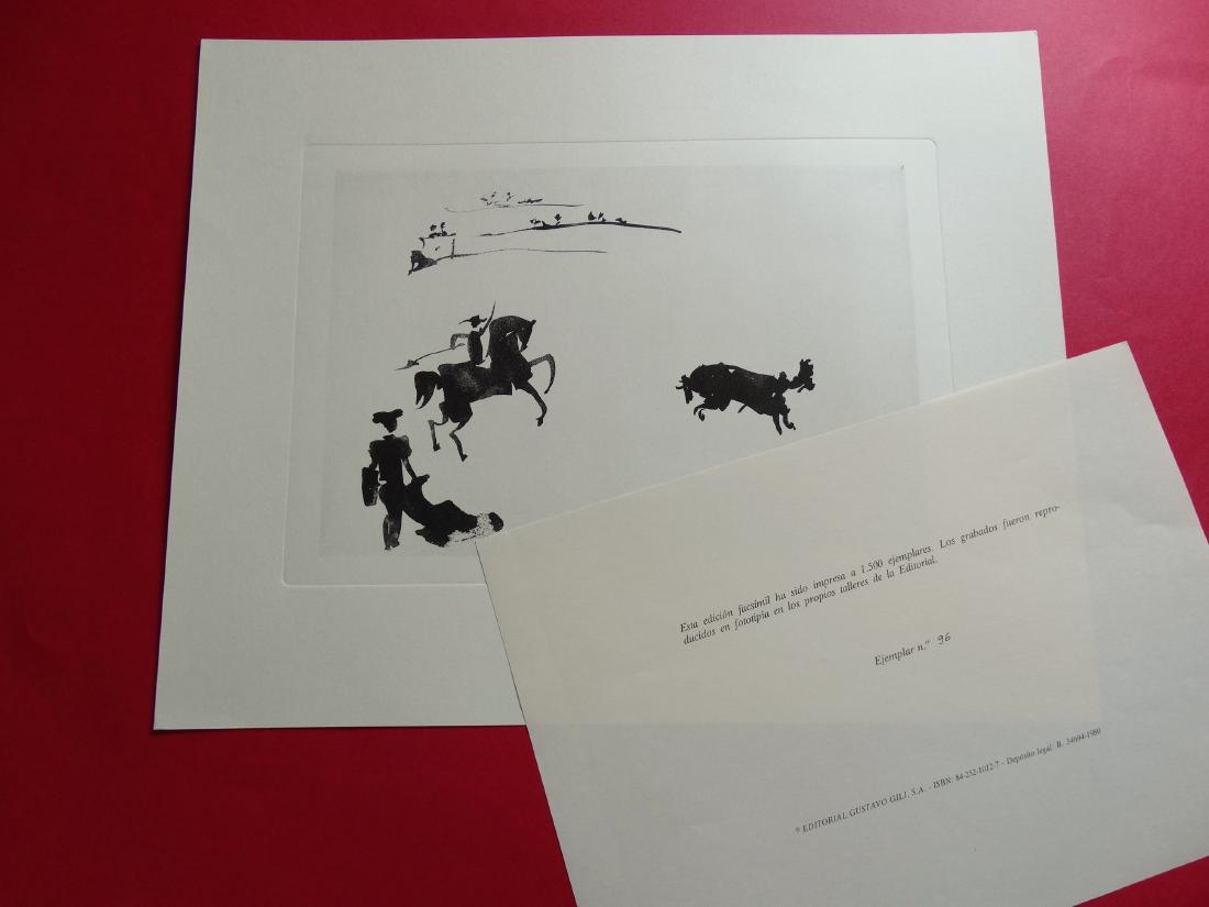 PABLO PICASSO, 1980, Bullfighter (1 of 8)