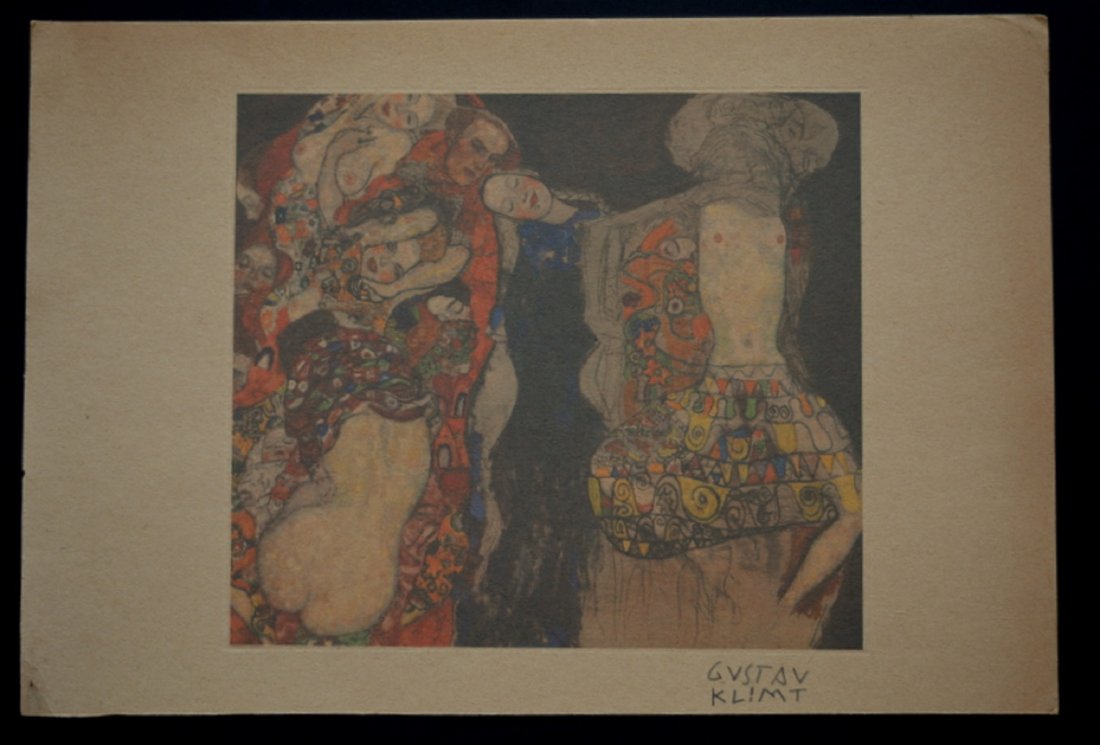Gustav Klimt, lithograph (1 of 2)