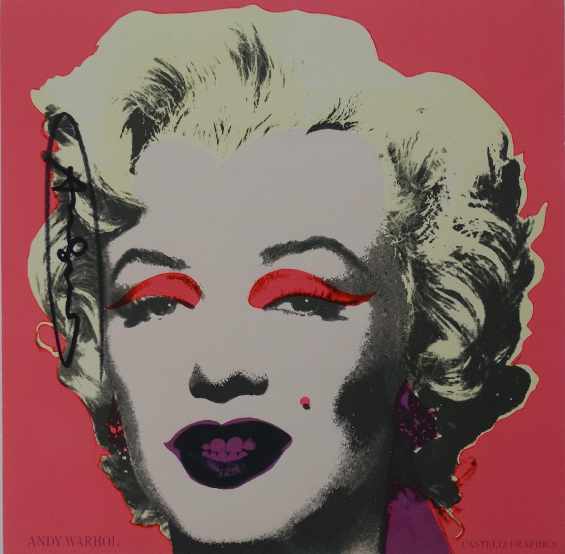 Andy Warhol - Marilyn, hand signed (1 of 7)
