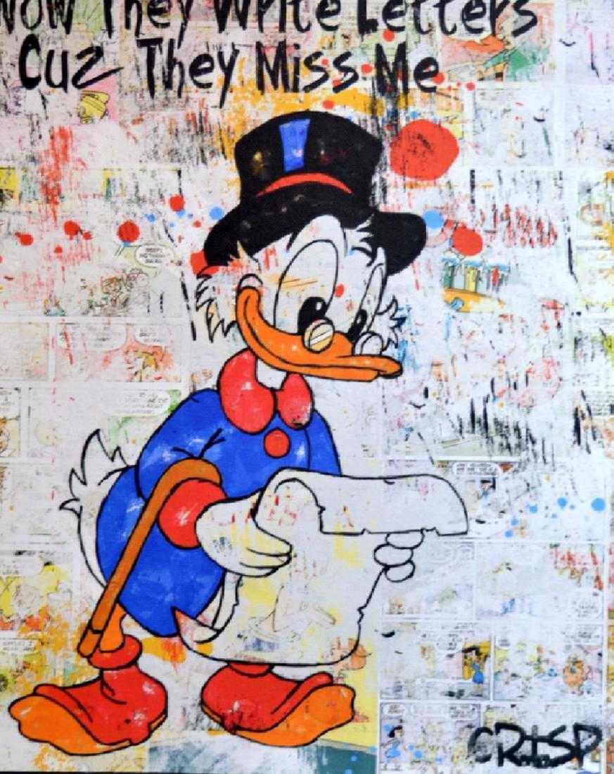 CRISP Original, Limited Signed Money Uncle Scrooge (1 of 3)