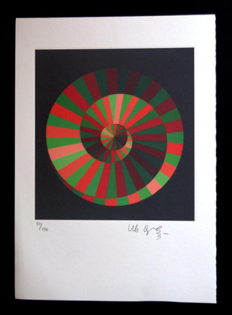 VICTOR VASARELY , Etching or Litograph Hand Signed: VICTOR VASARELY , Etching or Litograph Hand Signed in Pencil. Size 28,5 x 21 cm It has no certificate of authenticity.