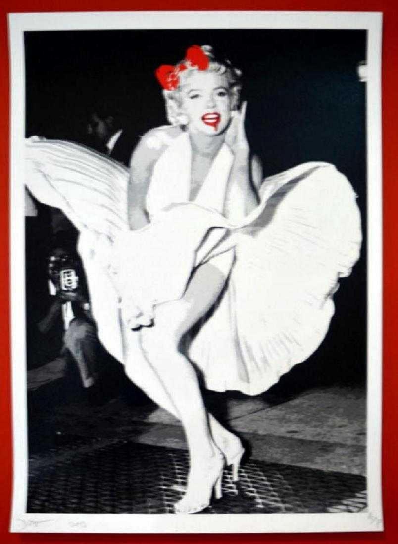 Death NYC Ltd Ed 45x32cm LARGE Signed Graffiti Pop Art: You are bidding on original Print.Artist proof signed by iconic artist DEATH NYC.Stunning print is one of a hundred on 300g fine art watercolour paper embossed.measures 18 x 13 Inc or 45 x 32 cm. Come