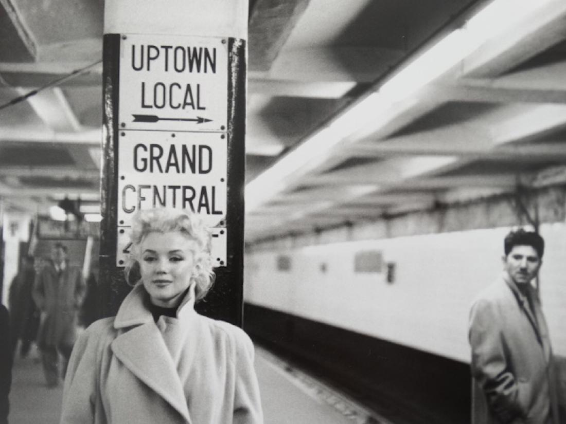 Marilyn Monroe in Grand Central Station