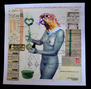 VINZ FEEL FREE , SIGNED PRINT EDITION OF 75: VINZ FEEL FREE . ONE COLOUR SCREEN PRINT ON 300 GSM SOMERSET WHITE PAPER. DIMENSIONS: 33 X 33 CM. SIGNED & NUMBERED BY HAND, EDITION OF 75 MINT CONDITION