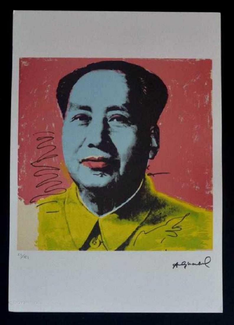 Andy Warhol - lithography, Andy Warhol stamp, 35x50 cm: Andy Warhol. 2010 Edition. Size 35 x 50 cm. lithography on quality paper. . Exemplary 125. Printed signature. Andy Warhol dry stamp Copyright. Andy Warhol stamp.