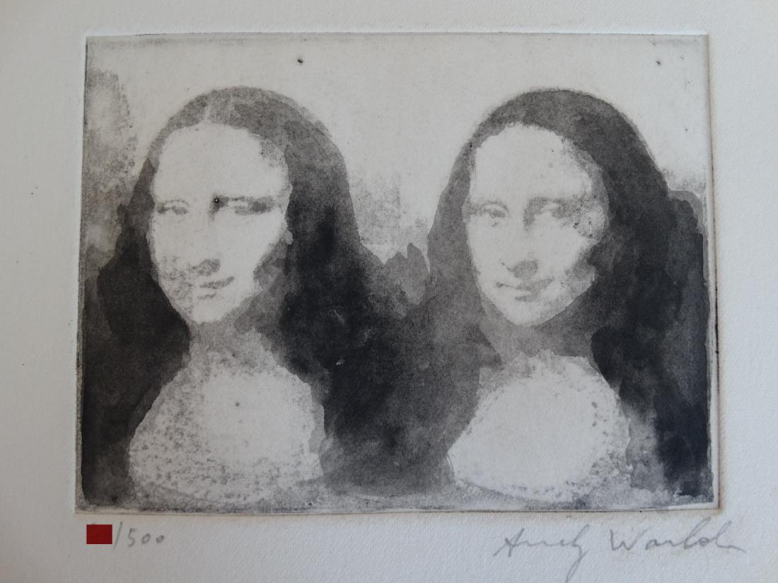 Andy Warhol, gravure, hand signed: Andy Warhol (attributed),gravure, hand signed, good condition, 26x 23cm. Andy Warhol was an American artist, director and producer who was a leading figure in the visual art movement known as pop art.
