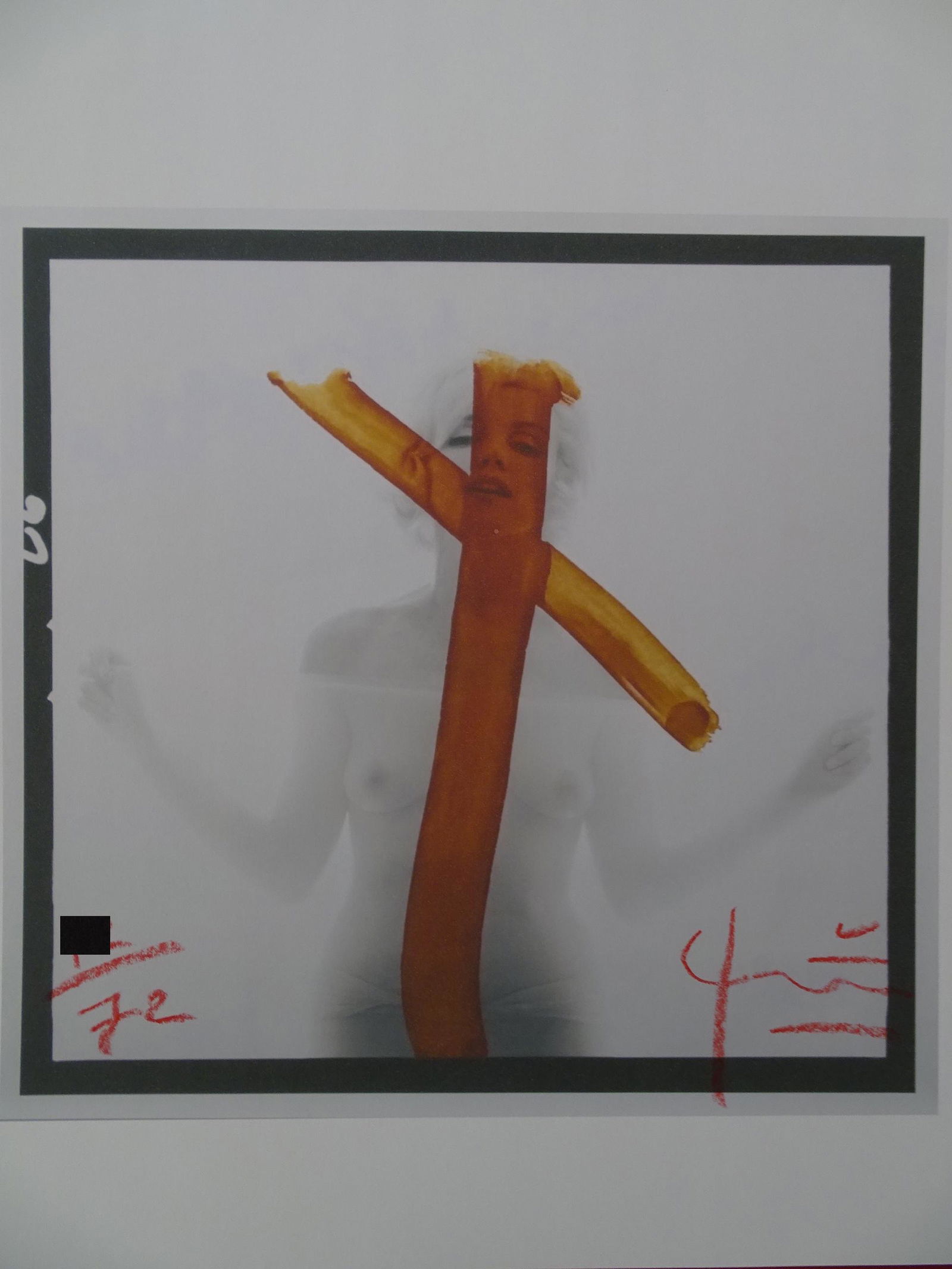 Bert Stern- Marilyn- Hand signed -numbered: Bert Stern, hand signed lithographic picture, numbered edition of only 72, stamped seal on the back, ca 43x31cm. Stern was the son of Jewish immigrants and grew up in Brooklyn. His father worked as a