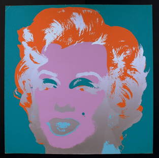Andy Warhol, Marilyn 1967, hand signed: Andy Warhol Marilyn Monroe (Marilyn) USA, 1967 screenprint on paper Andy WARHOL (1928-1987) Marilyn, serigraphy in color, 91.5 cm x 91.5 cm. year: 1967 Numbered 250, Hand signed. Sold "as is", please