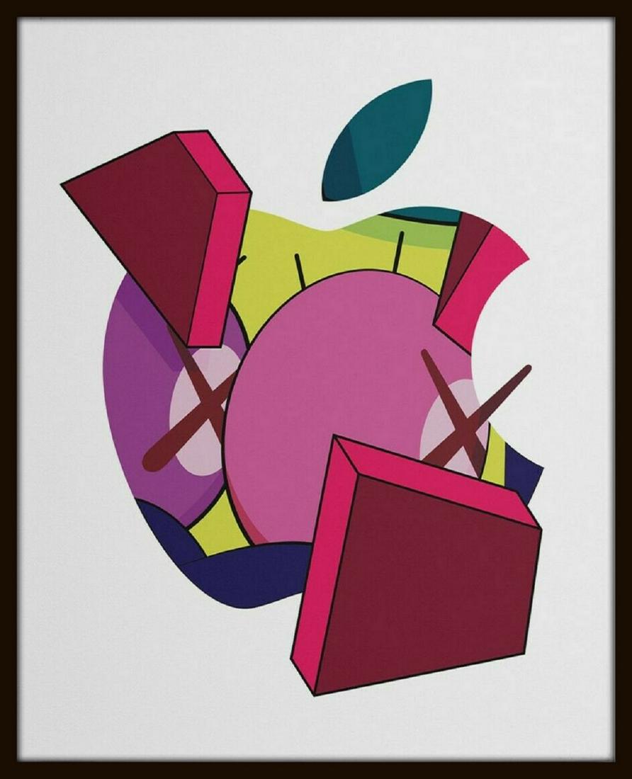 Virgil Abloh & KAWS, 16X20 "Gallery Art Canvas" Mac ": Virgil Abloh & KAWS, (Inches): 20, Height (Inches): 16 Limited Edition Print. Quantity Type: Single-Piece Work Print Surface: Canvas Medium: Ink.Sold without frame.