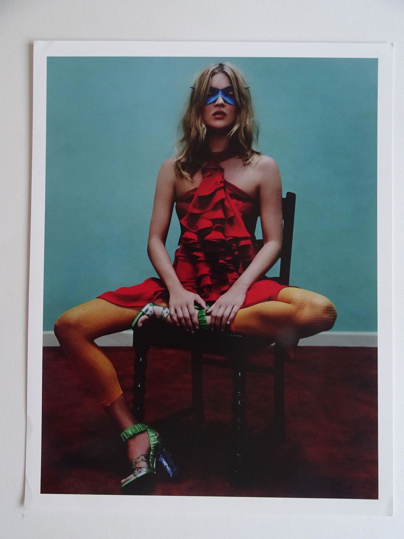 Steven Klein Kate Moss: Photograph, 28x22cm. This photographer is one of the best photographers of the world as Helmut Newton, Robert Capa, Herb Ritts, Irving Penn Annie Leibovitz or Henri Cartier-Bresson and one of the best