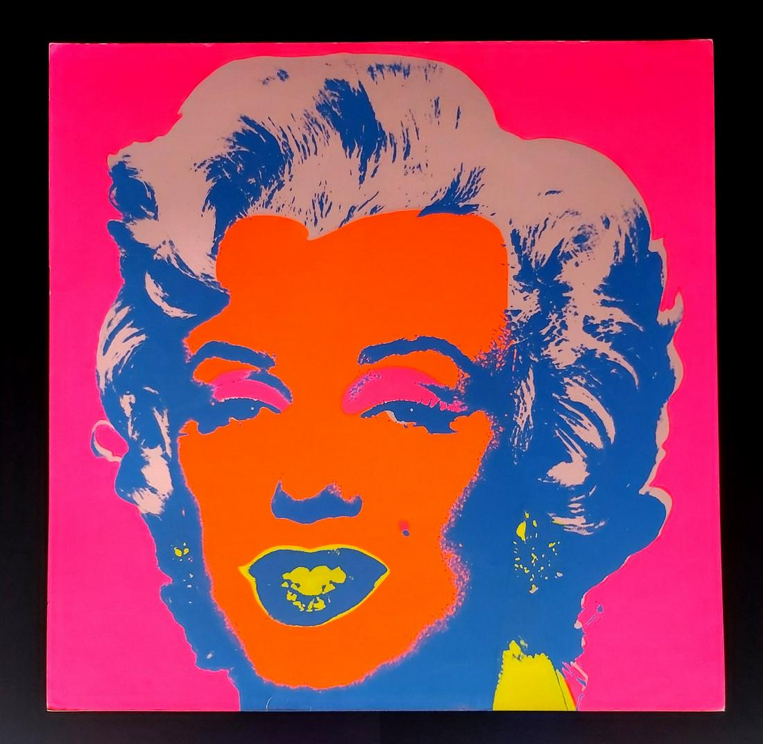 Andy Warhol, Marilyn 1967, hand signed: Andy Warhol, Marilyn Monroe (Marilyn) USA, 1967 screenprint on paper Andy WARHOL (1928-1987) Marilyn, serigraphy in color, 91.5 cm x 91.5 cm. year: 1967 Numbered 250, Hand signed. Sold "as is", please