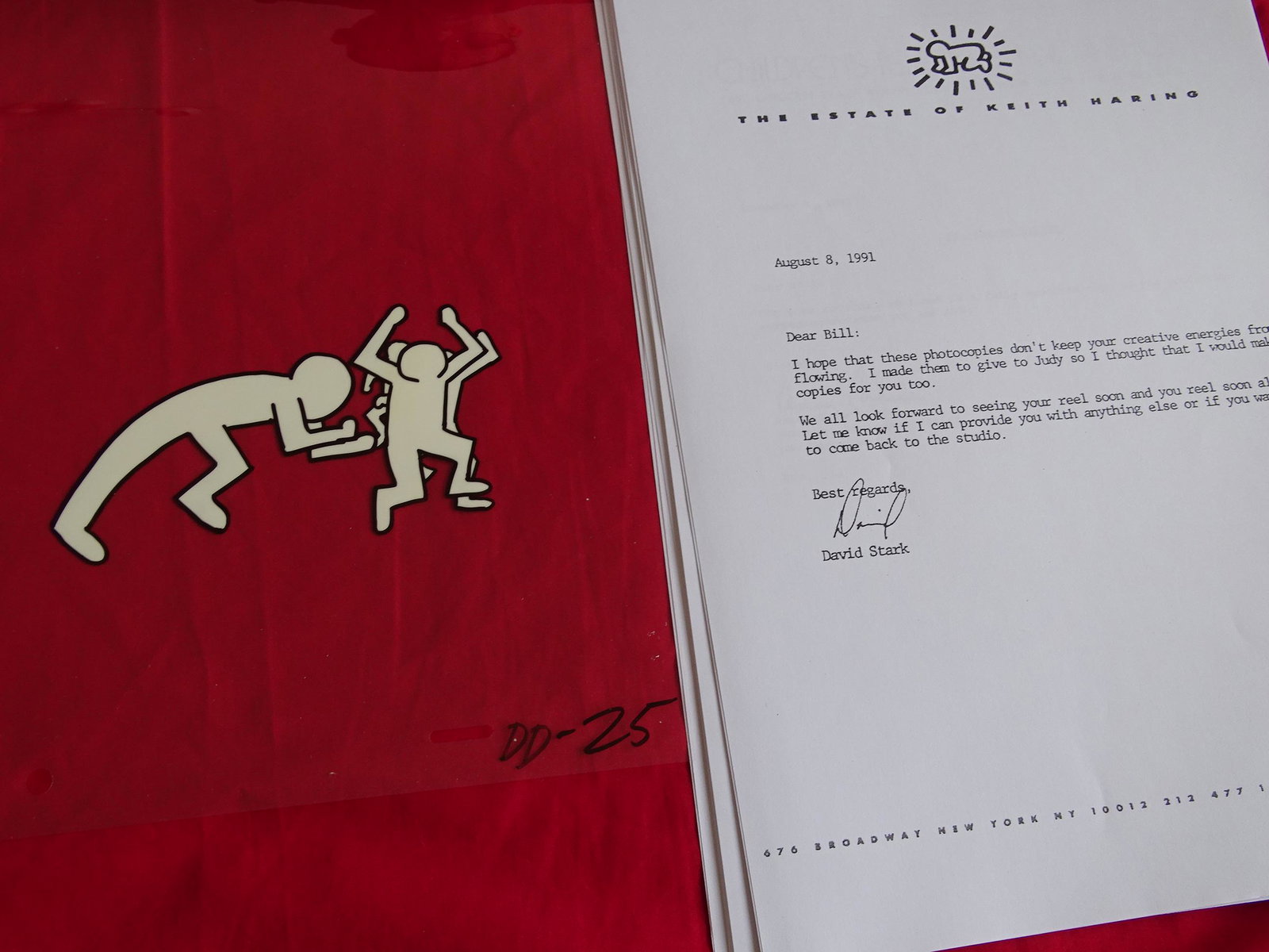 Keith Haring drawing: Keith haring, ink drawing