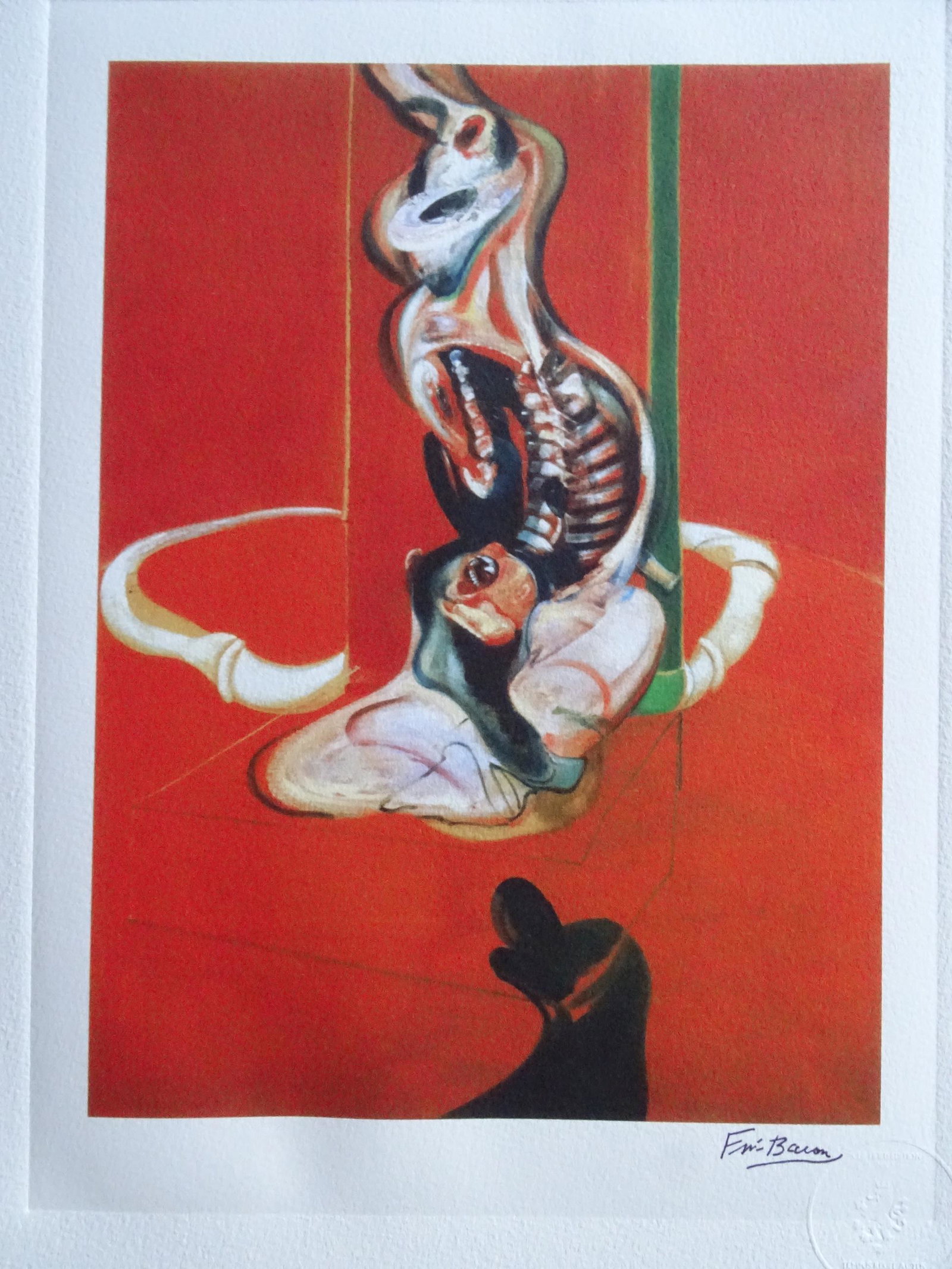 Francis Bacon: Francis Bacon 38x28cm, embossed sealVery good condition