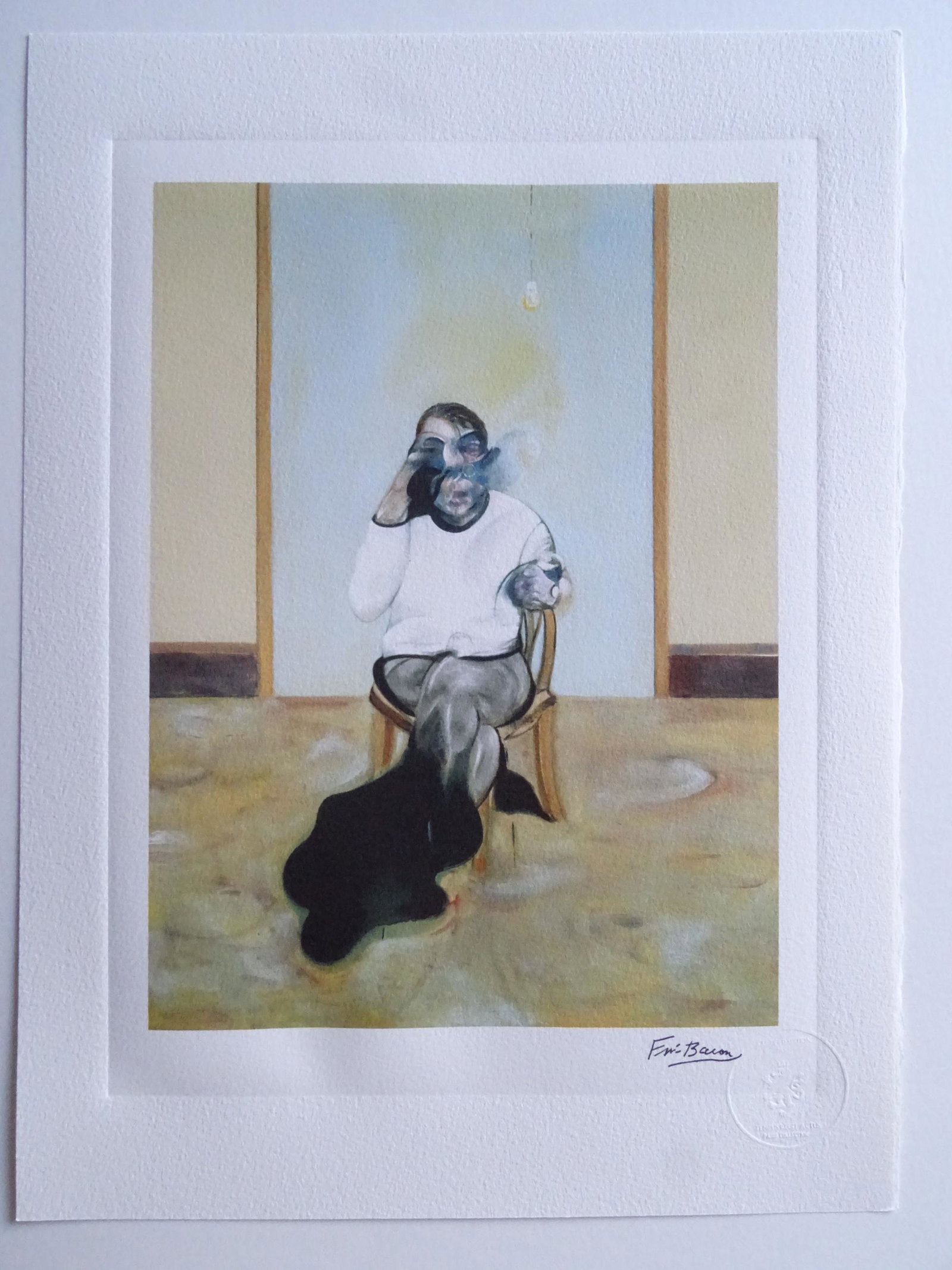 Francis Bacon: Francis Bacon 38x28cm, embossed sealVery good condition