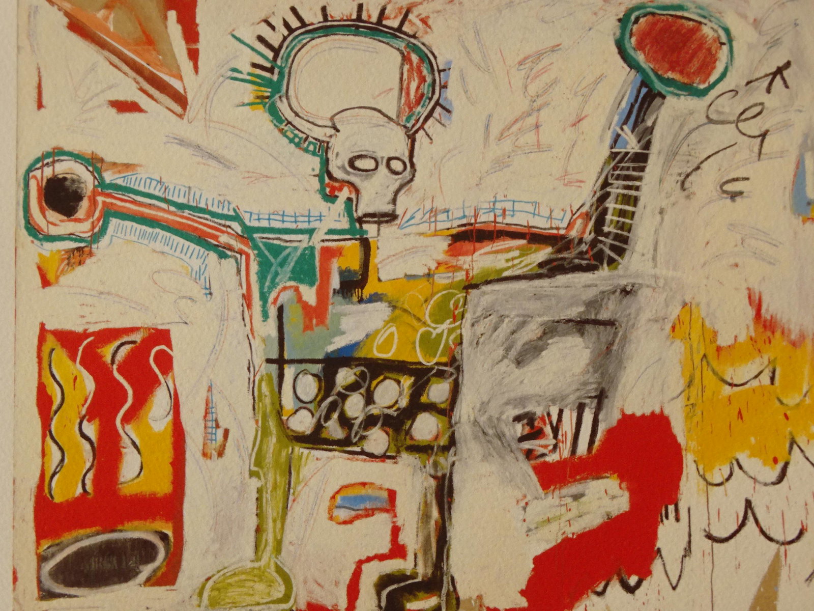 Jean-Michel Basquiat: Basquiat 38x28cm, embossed sealVery good condition
