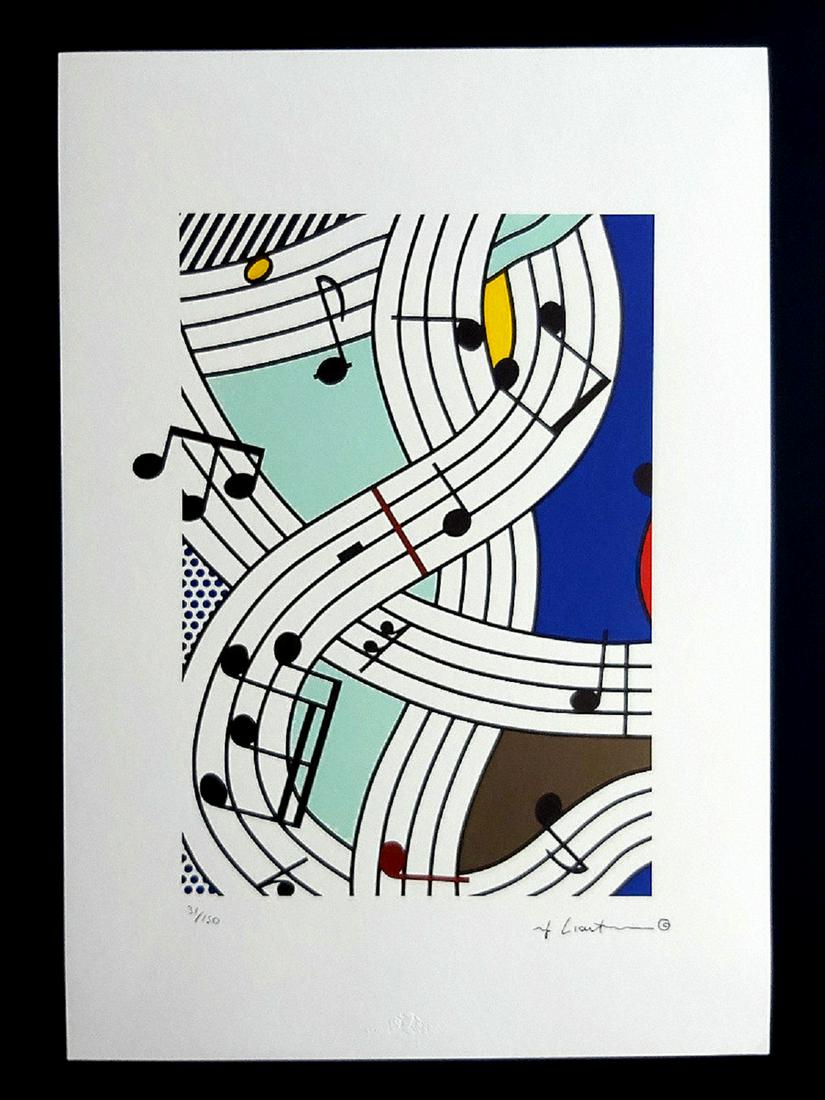 Roy Lichtenstein, Original Lithograph Limited Edition (1 of 5)