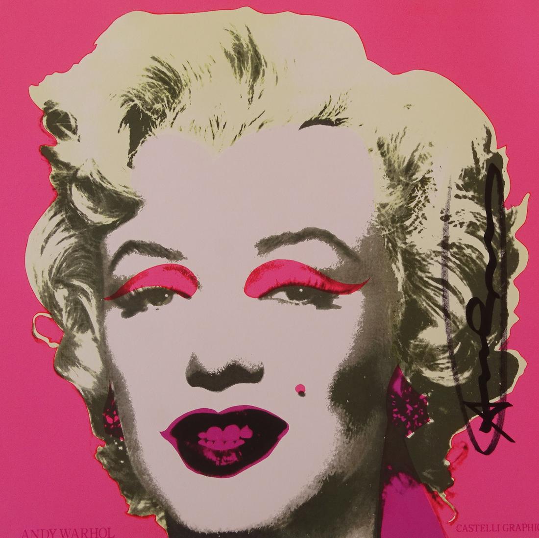 Andy Warhol - Marilyn, hand signed (1 of 8)