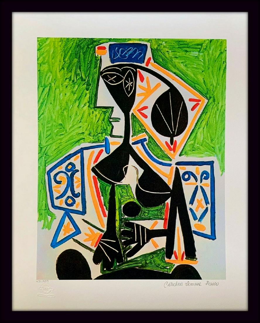 Pablo Picasso, Signed Stamped & Numbered Giclee 20" x (1 of 3)