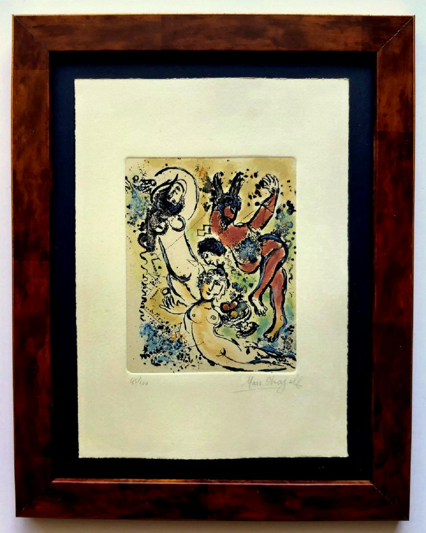 Marc Chagall  etching, Hand Signed in Pencil (1 of 2)