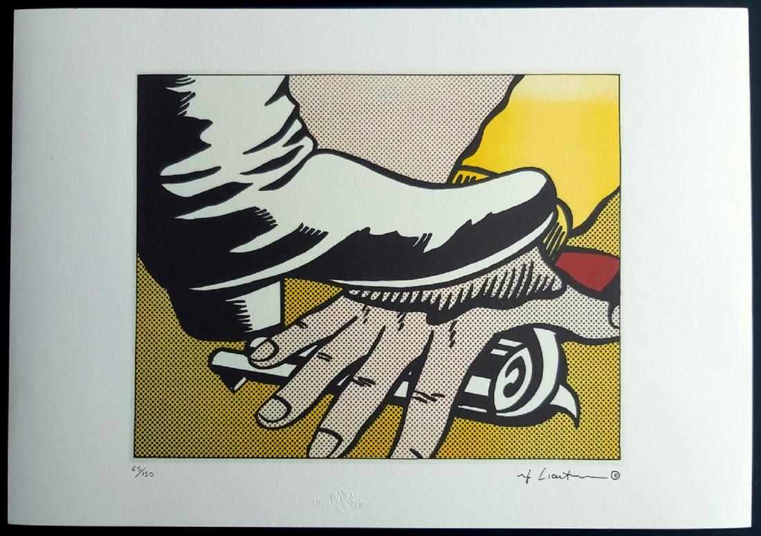 Roy Lichtenstein, Original Lithograph Limited Edition (1 of 5)