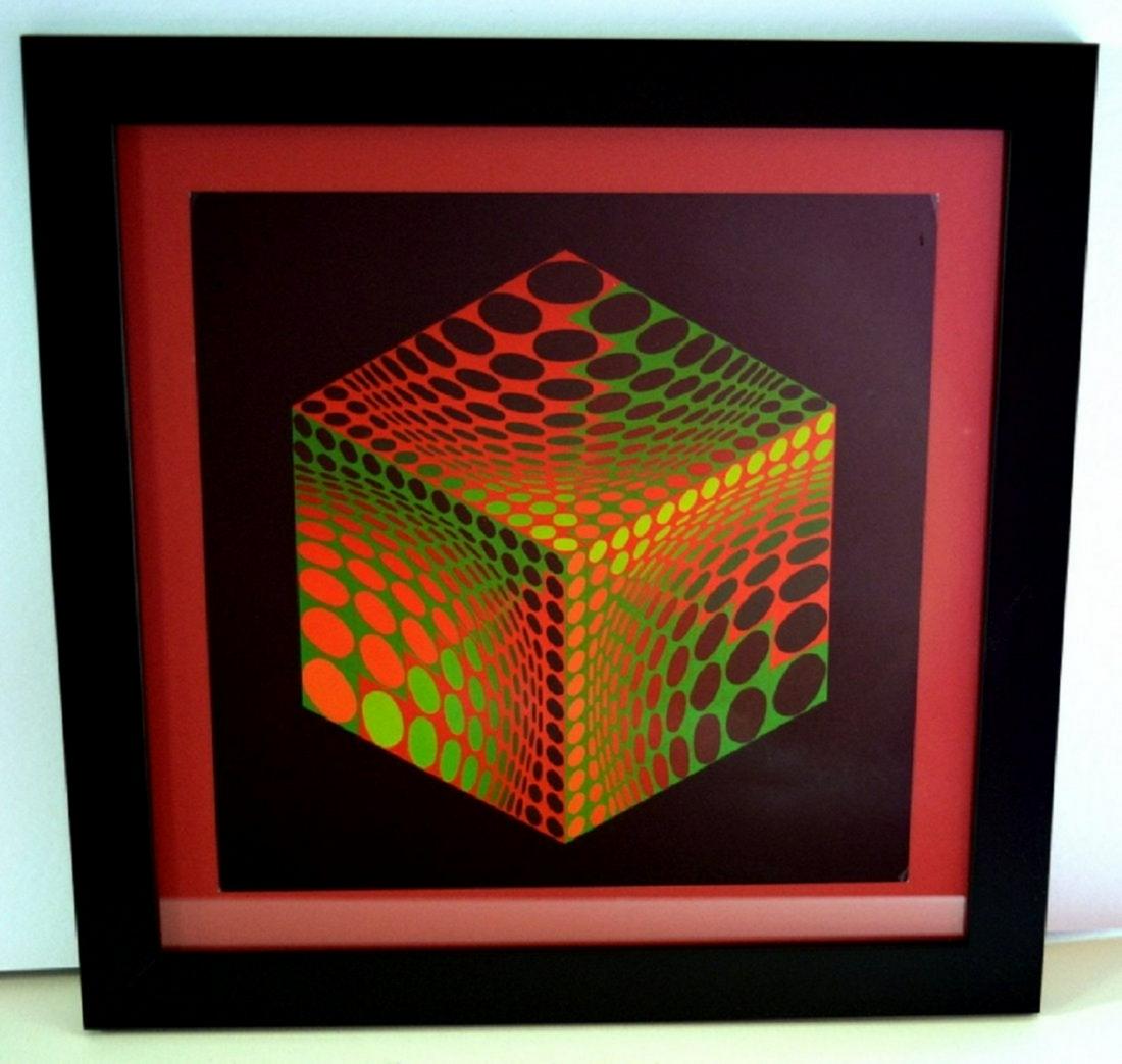 Victor Vasarely Lithograph (1 of 3)