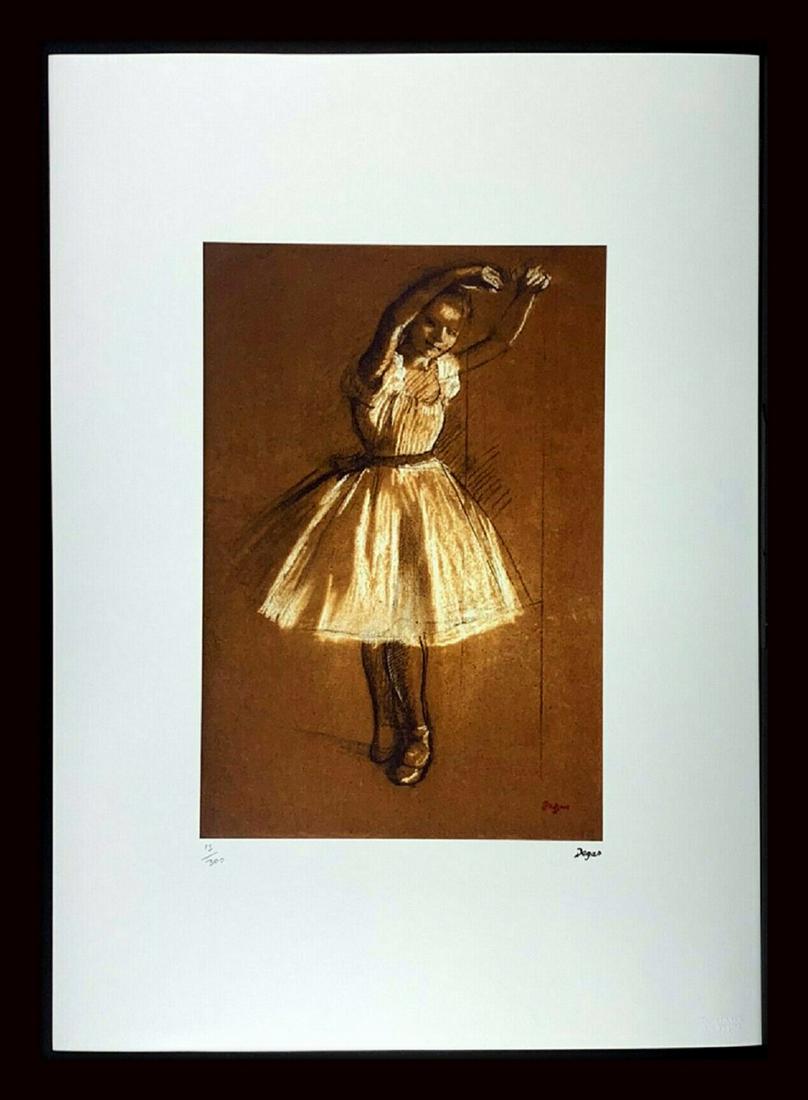 EDGAR DEGAS, 50 x 70 cm lithograph, limited edition (1 of 4)