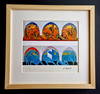 Henri Matisse, Hand signed   1940's multi-color offset