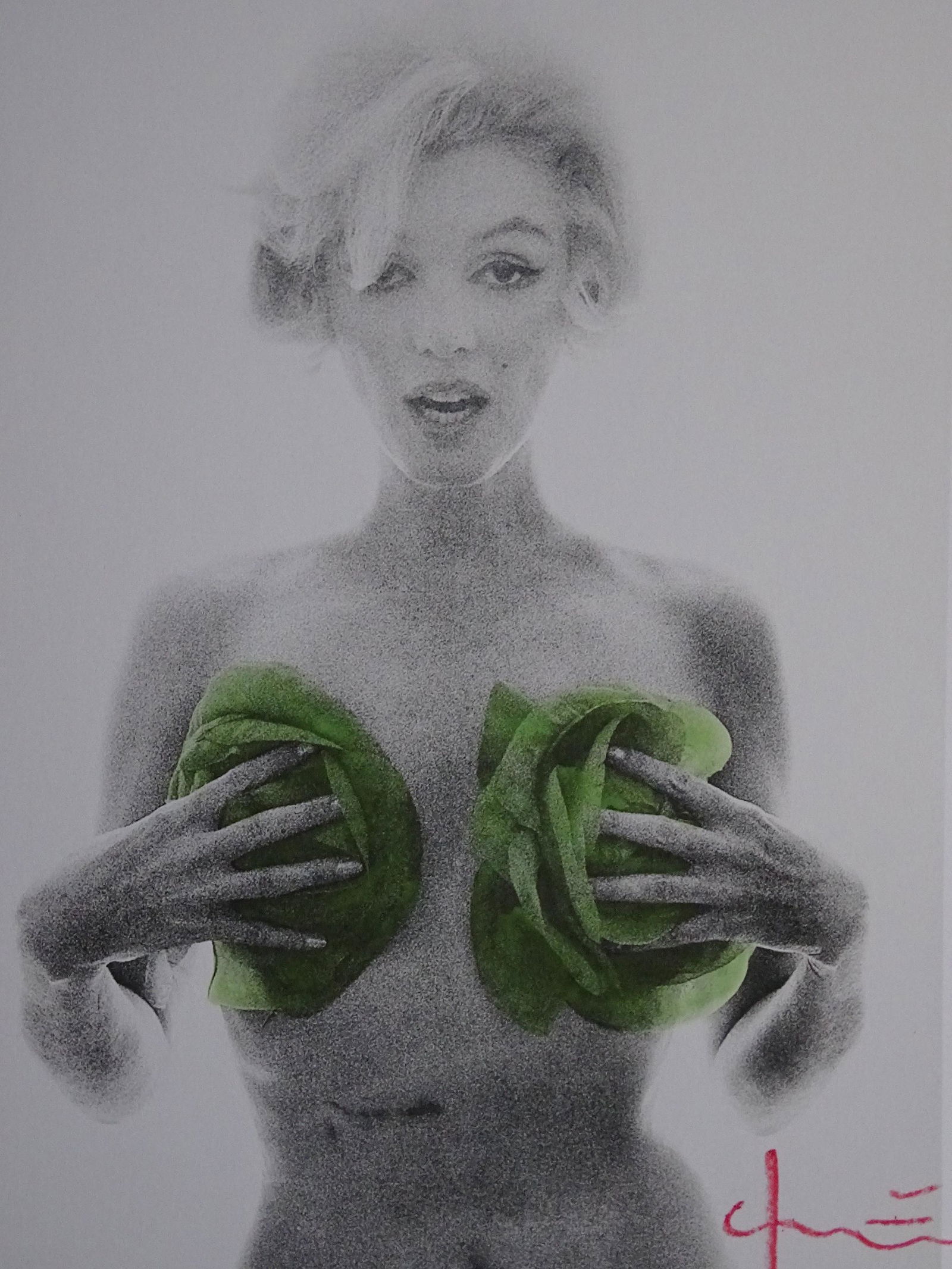 Bert Stern- Marilyn- Hand signed -numbered (1 of 6)