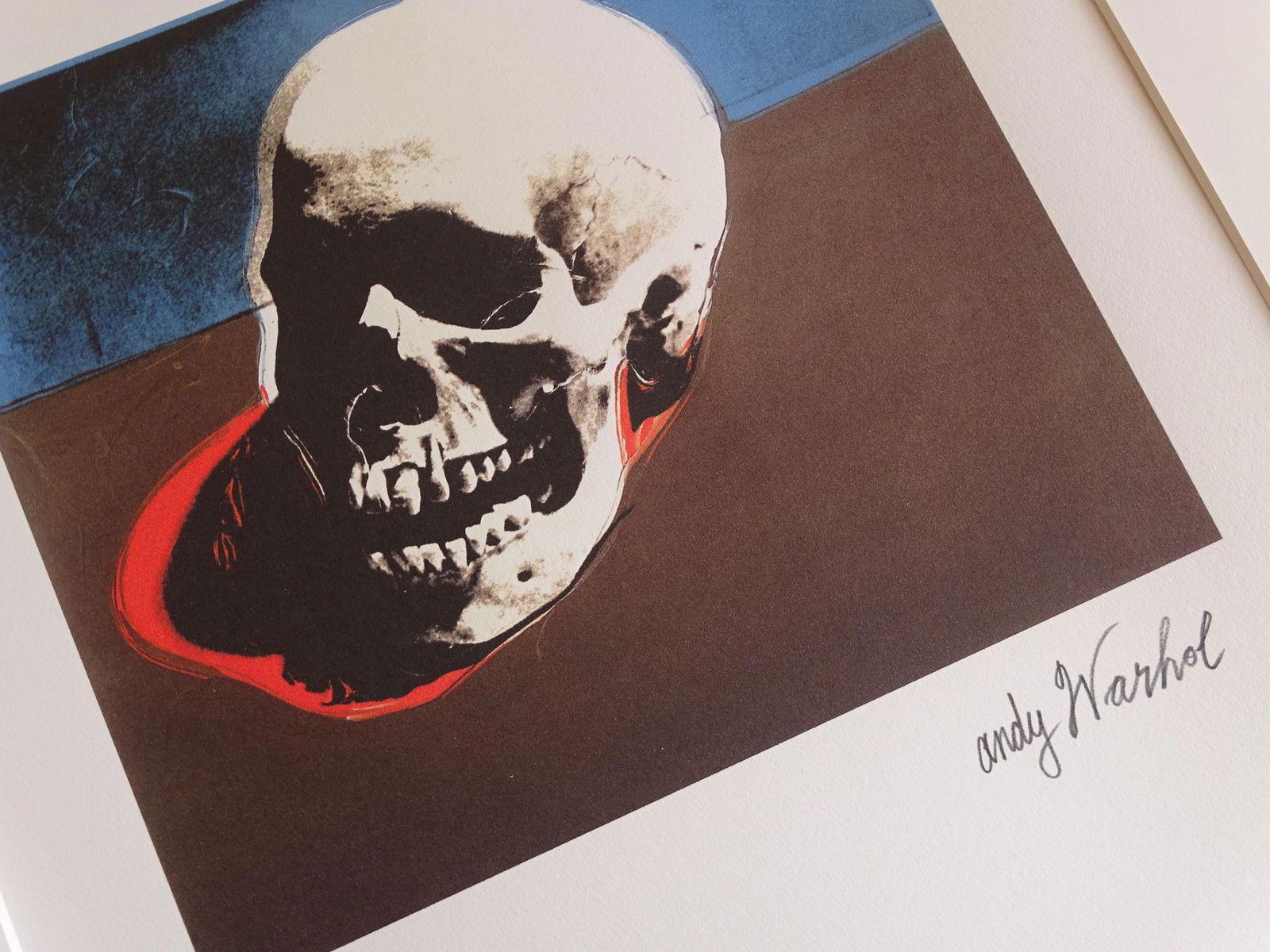 ANDY WARHOL, SIGNED, NUMBERED (1 of 3)