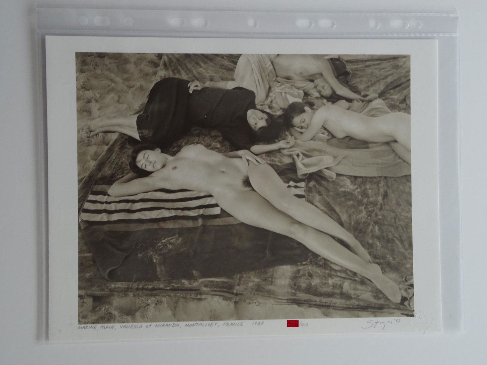 Jock Sturges, photograph- Hand signed -numbered (1 of 3)