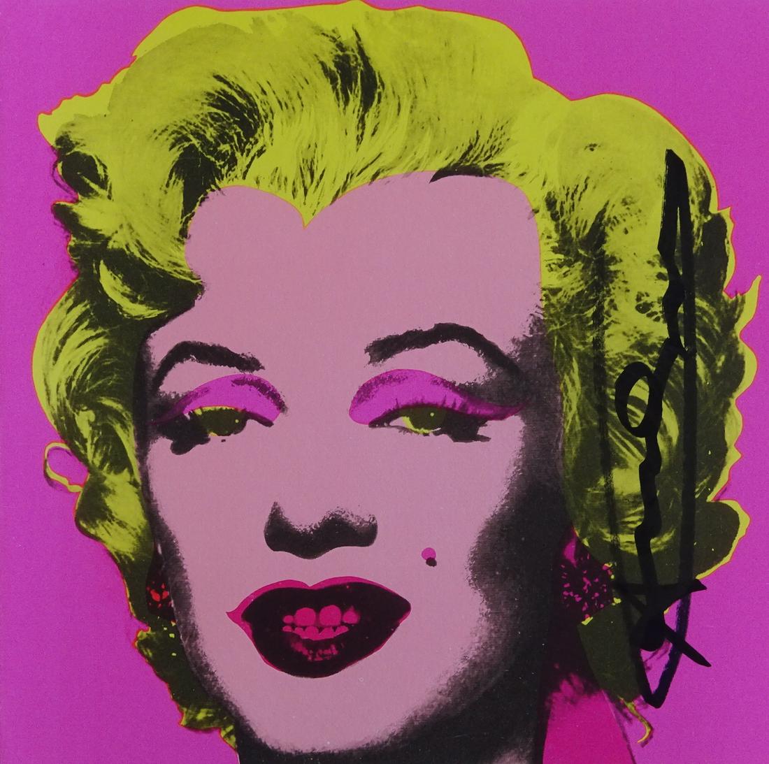 Andy Warhol - Marilyn, hand signed (1 of 11)