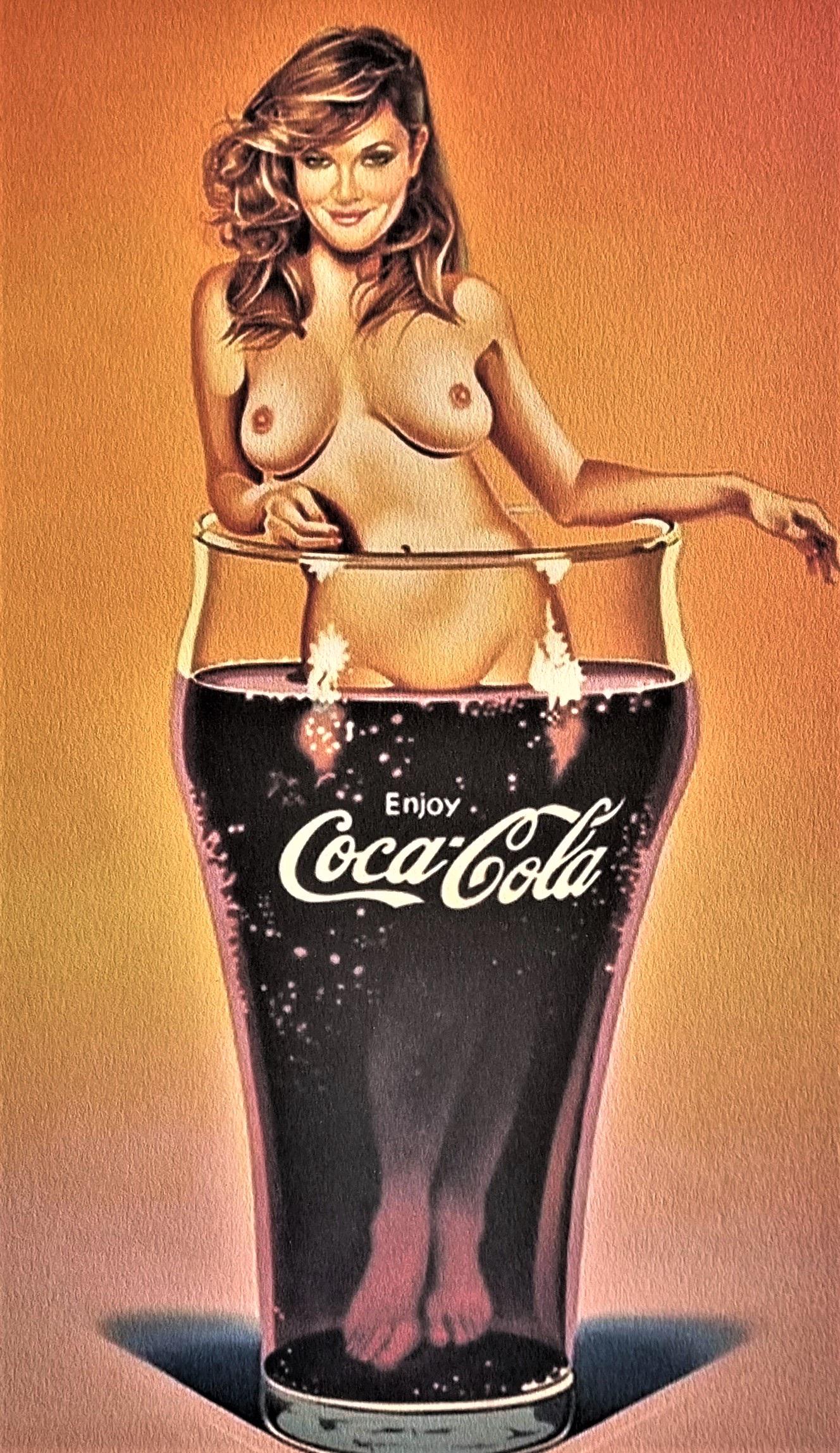 Mel Ramos ,Lithographie Signed , numbered COA: Signature in the plate and numbered / 150 .Mel Ramos , lithograph on Arches paper.Dry pad.Comes with edition certificate.Dimension cm. 38 x 28 cm.COA.