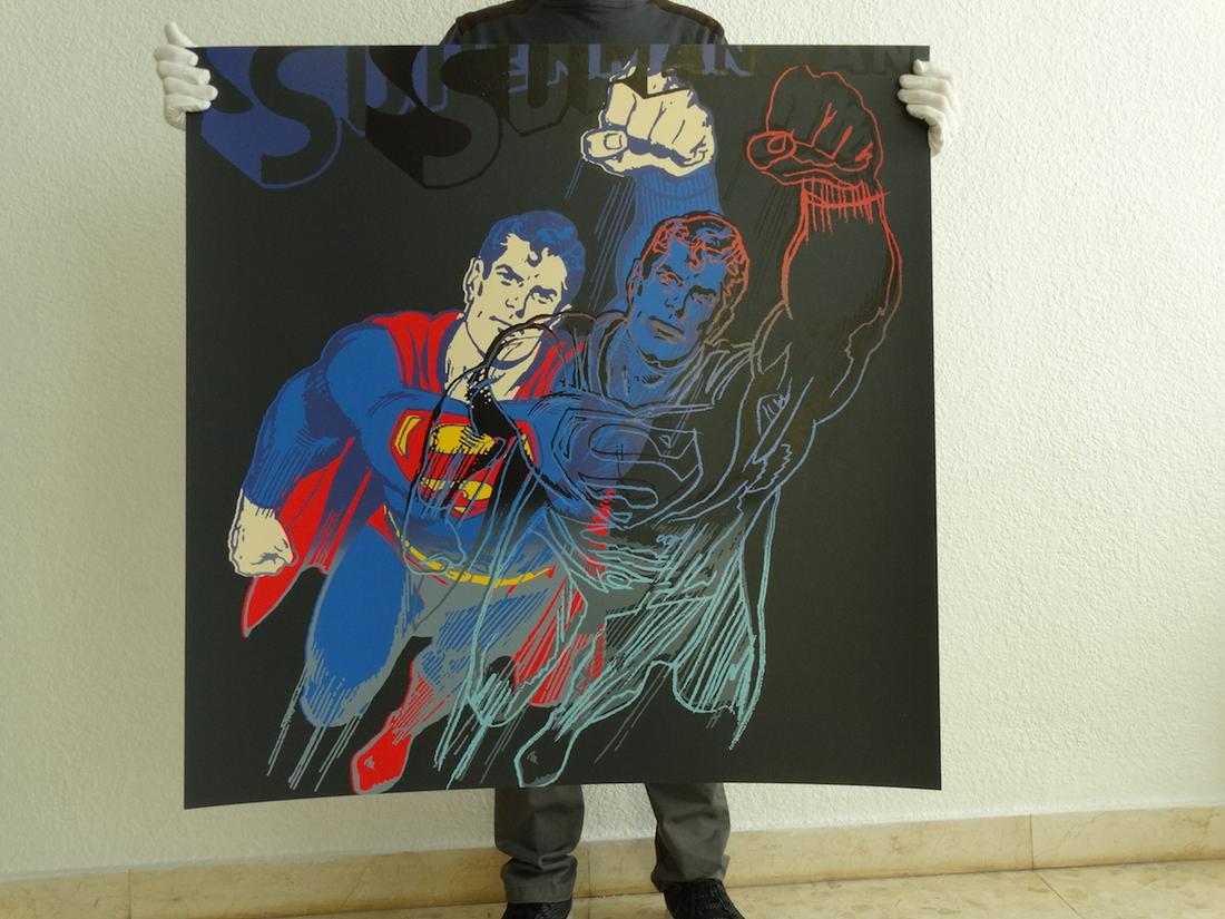 Andy Warhol, Superman, diamond dust (1 of 14)