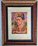 FRIDA KAHLO, Lithograph signed by hand