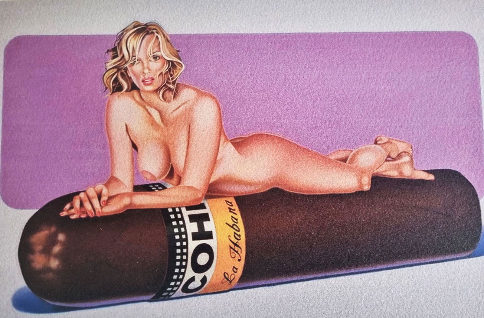 Mel Ramos  ,LITHOGRAPHIE SIGNED ,COA (1 of 5)