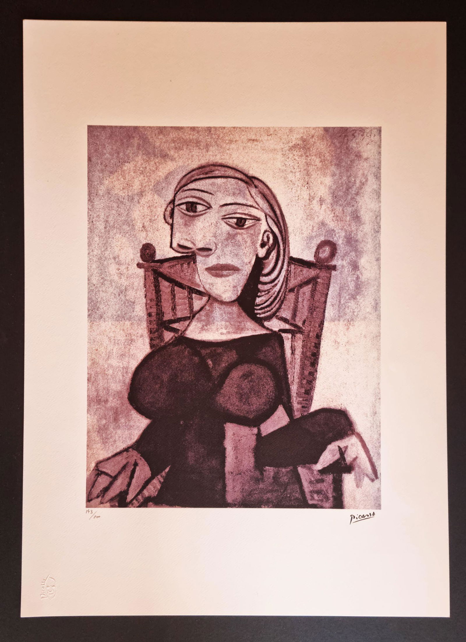 Pablo PICASSO , 50 x 70 cm , Signed, Limited (1 of 5)