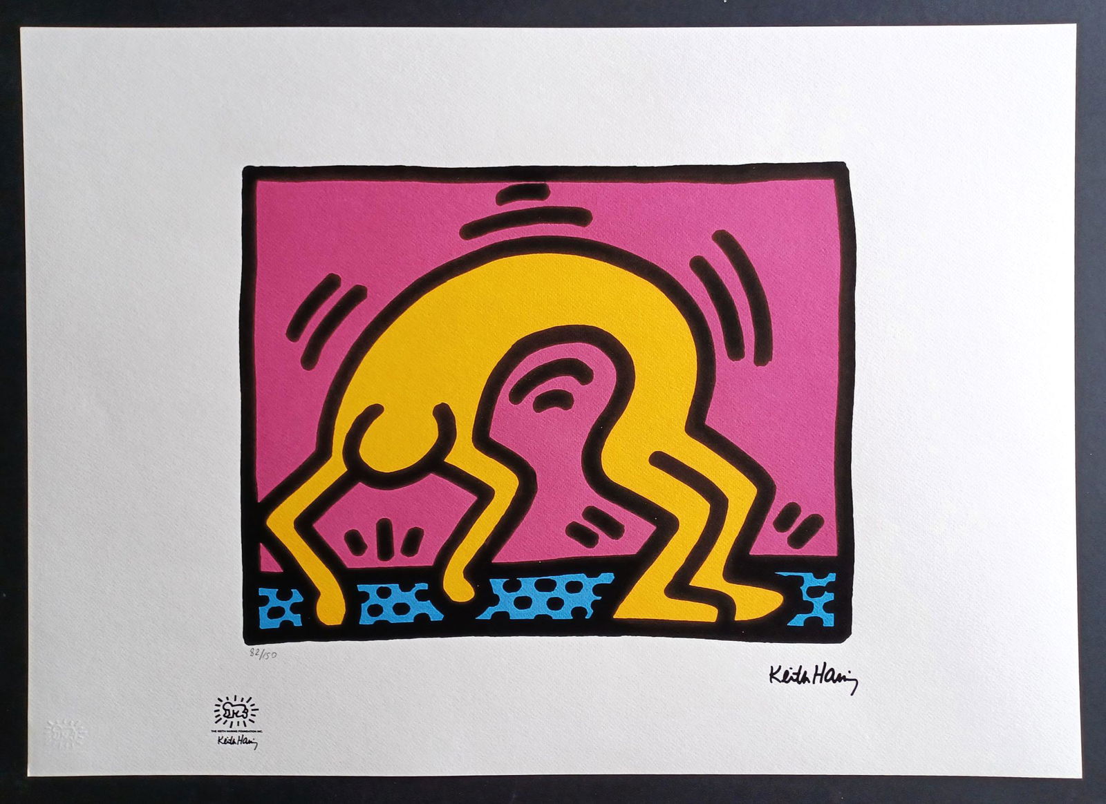 KEITH HARING - LITHOGRAPHIE 50 X 70 CM (1 of 5)