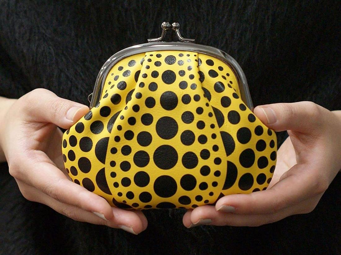 Yayoi Kusama Coin Purse Wallet Yellow Pumpkin (1 of 5)