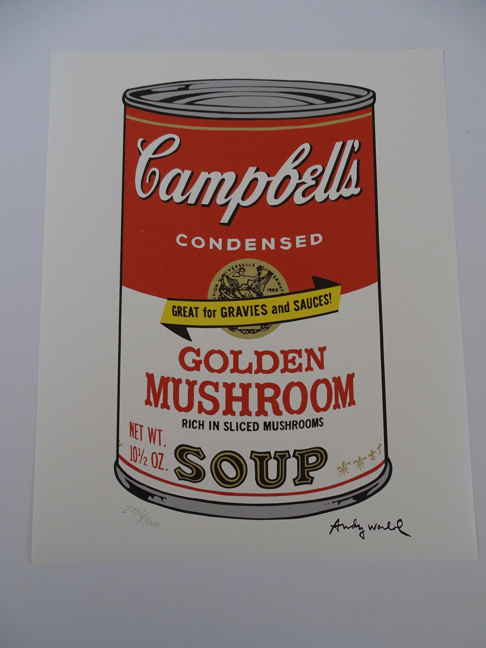 ANDY WARHOL CAMPBELLS TOMATO (1 of 4)