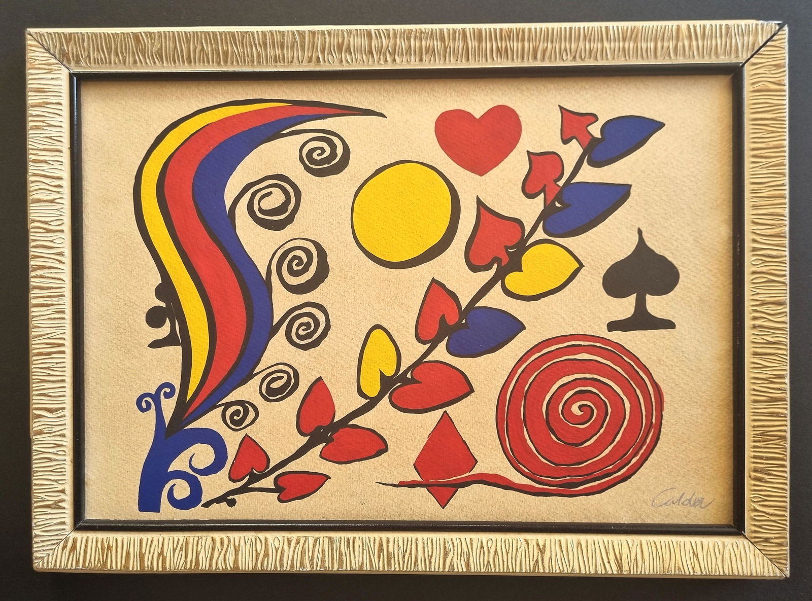 Alexander Calder Drawing Hand Signed (1 of 2)