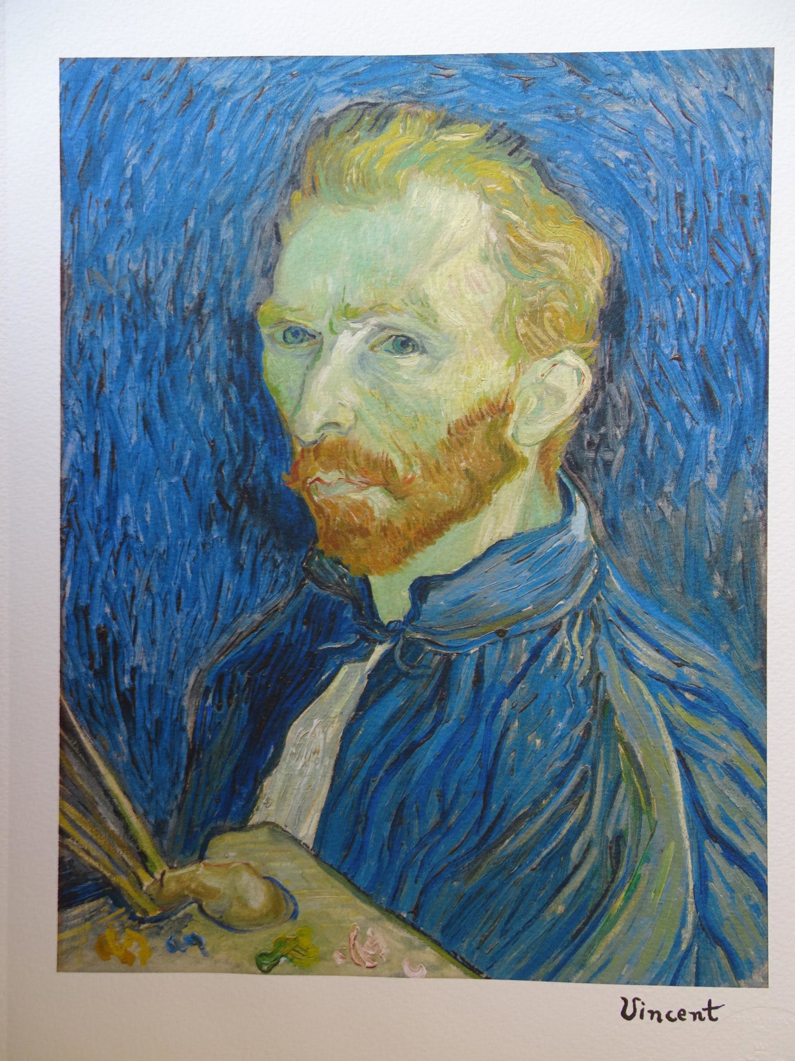 Vincent Van Gogh: Vincent Van Gogh. Limited edition , 38x28cm, phototype heliogravure,exceptional quality and size (38x28.5 cm) by Arts Edition Impression Ars Longa Vita Brevis