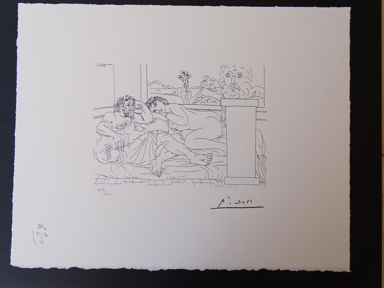 PABLO PICASSO, SPADEM, SIGNED AND HAND NUMBERED (1 of 5)