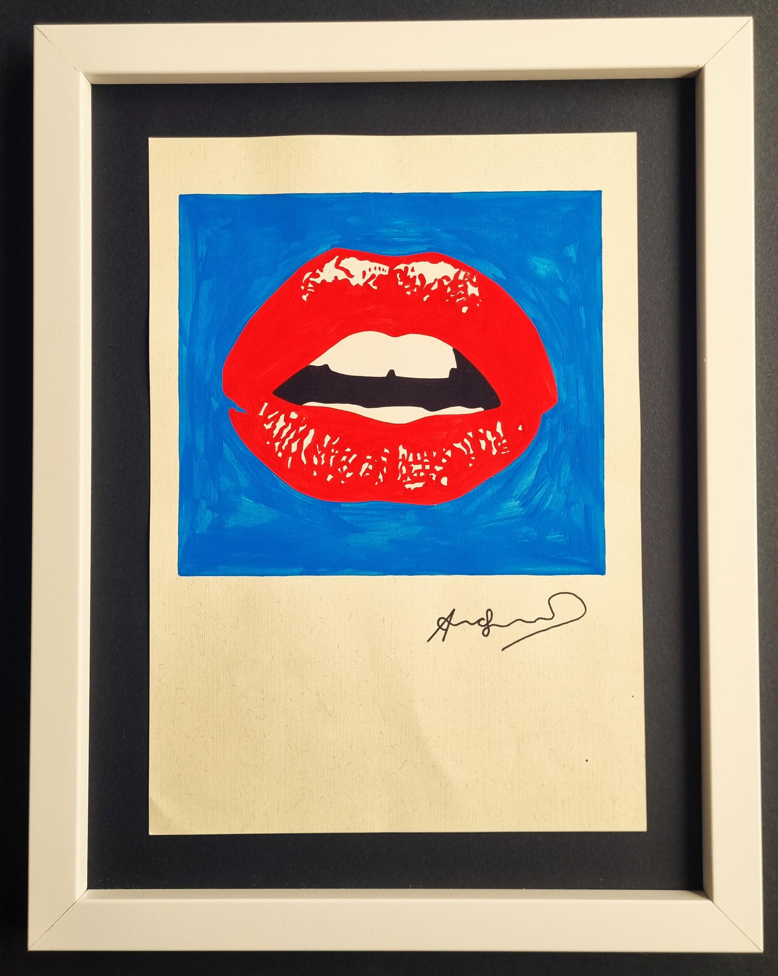ANDY WARHOL, SIGNED DRAWING (1 of 2)
