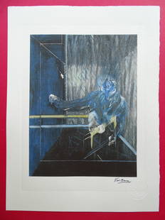 Francis Bacon: Francis Bacon. Limited edition , 38x28cm, phototype heliogravure,exceptional quality and size (38x28.5 cm) by Arts Edition Impression Ars Longa Vita Brevis