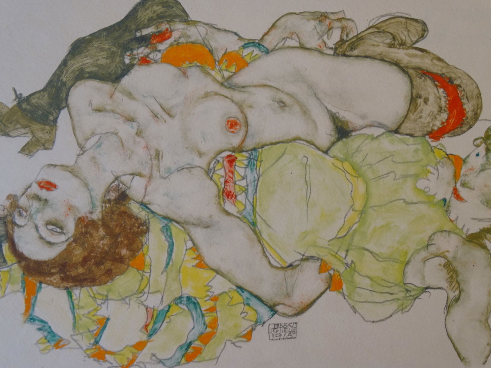 Egon Schiele: Egon Shiele 38x28cm, embossed sealVery good condition