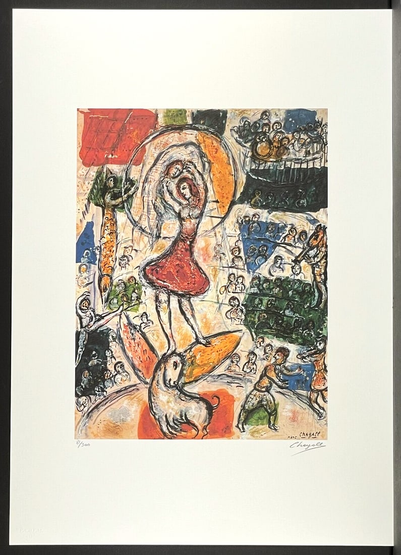 Marc Chagall 50 x 70 cm limited signed lithograph (1 of 4)